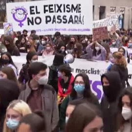 El feminismo toma las calles en un 8M con restricciones y sin manifestaciones en Madrid