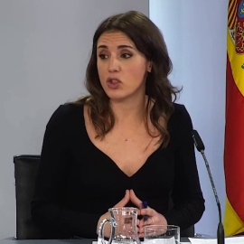 Irene Montero: "Las mujeres con discapacidad, migrantes, LGTBI, racializadas... Este plan tiene que ser útil para todas"