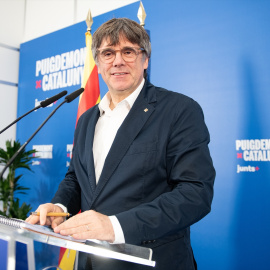 El candidato de Junts a la Generalitat de Catalunya, Carles Puigdemont en una imagen de archivo.