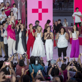 Colau, Mónica García, Yolanda Díaz, Ione Belarra