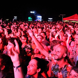 El públic d'un festival en una imatge d'arxiu