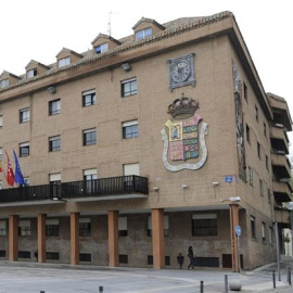 Fachada del Ayuntamiento de Móstoles. (EP)