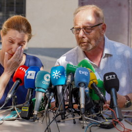 Los padres de Marta del Castillo, en rueda de prensa sobre la condena por falso testimonio a Francisco Javier García, conocido como el Cuco