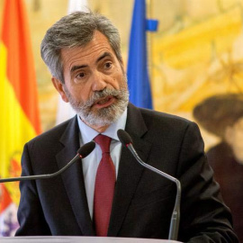 El Presidente del Tribunal Supremo y del Consejo General del poder judicial, Carlos Lesmes. (ROMÁN G. AGUILERA | EFE)