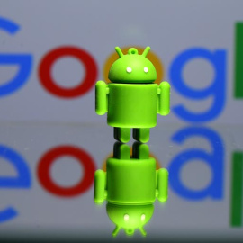 El logo de Android en una imagen de archivo. (EFE)