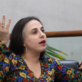 16/10/2019.- La escritora Cristina Morales es galardonada con el Premio Nacional de Narrativa 2019. EFE/Mario Guzmán