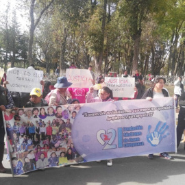 Miembros de la Fundación Síndrome de Down se han manifestado ante la Fiscalía. /CORREO DEL SUR