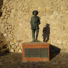 Las propuestas para retirar la estatua de Franco en Melilla se remontan a 2009. / Rosa Soto