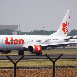 Avión  Boeing 737 Max 8, de la aerolínea Lion Air, en una imagen de archivo. / Wikipedia