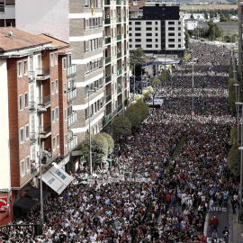 Manifestación por el caso Altsasu. EFE