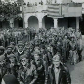 La despedida de las Brigadas Internacionales en l’Espluga de Francolí (Tarragona). - Henry Buckley / Generalitat de Catalunya