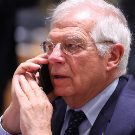 Borrell, en Bruselas este lunes. EFE/ Stephanie Lecocq