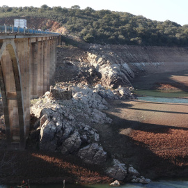 Pantano de Ricobayo, en Zamora.