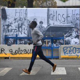 Obra caía del muro de Berlín