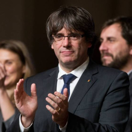 Carles Puigdemont en Bruselas. EFE/Archivo