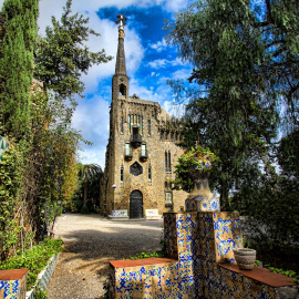 Una imatge de la Torre Bellesguard