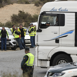 (18/03/2022) Unos 2.000 transportistas de Almería siguen con sus camiones parados.