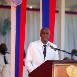 Fotografía de archivo del 18/05/2021 del presidente de Haití, Jovenel Moise.