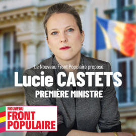 Lucie Castets.