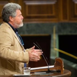 El diputado Juantxo López de Uralde en una de sus intervenciones en el Congreso / CONGRESO DE LOS DIPUTADOS / Europa Press / Archivo