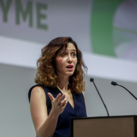 La presidenta de la Comunidad de Madrid, Isabel Díaz Ayuso, inaugura la Asamblea General de la Confederación Española de la Pequeña y Mediana Empresa (CEPYME).