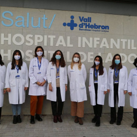 Equipo de la Unidad de Atención a las Violencias hacia la Infancia y la Adolescencia del Hospital Vall d'Hebron.