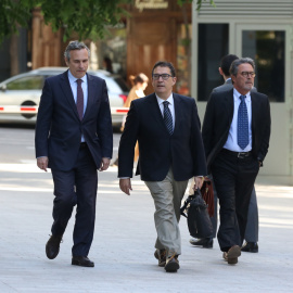 (04/06/2018) Josep Lluis Alay llegando a la Audiencia Nacional en 2018.