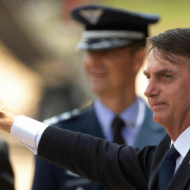 El presidente de Brasil, Jair Bolsonaro, en un acto militar. EFE