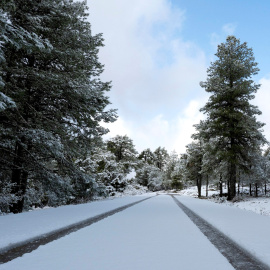 El Paraje del municipio conquense de las Majadas, se mantiene en alerta amarilla este jueves. EFE