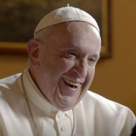 El papa Francisco, durante la entrevista concedida a Jordi Évole en el programa 'Salvados'.