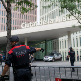 Una imagen de archivo de la Ciutat de la Justícia, en Barcelona, Catalunya (España).