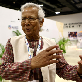 El Premio Nobel de la Paz, Muhammad Yunus, en una imagen de archivo.