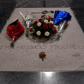 La tumba de Francisco Franco en la Basílica del Valle de los Caídos | AFP