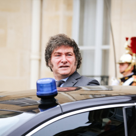 Foto de archivo del presidente de Argentina, Javier Milei, en París, Francia.