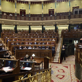 30/03/2022.- Panorámica del hemiciclo del Congreso durante la comparecencia del presidente del Gobierno, Pedro Sánchez, el pasado miércoles. Eduardo Parra / Europa Press