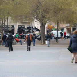 19/03/2021 - La Rambla del Celler, al centre de Sant Cugat del Vallès.