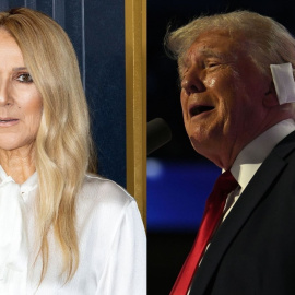 29/08/2024 La cantante canadiense Céline Dion carga contra Donald Trump por usar en campaña su canción de Titanic. Foto de archivo.