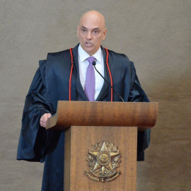 01/09/2024 El juez del Tribunal Supremo de Brasil, Alexandre de Moraes, en una fotografía de archivo.