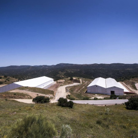 Vista del Centro de Almacenamiento de Residuos Nucleares de El Cabril, en Córdoba. EFE