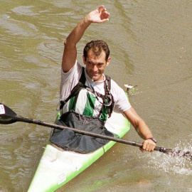 El piragüista Juan Carlos López Villalobos. EFE/Manuel Brágimo