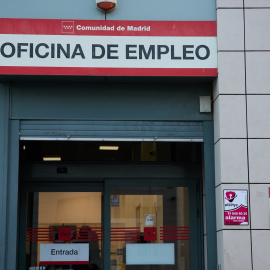 Una oficina del Servicio Público de Empleo Estatal (SEPE) en la calle de Méndez Álvaro, a 3 de enero de 2023, en Madrid