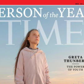 11/12/2019 - La portada de la revista 'Time', donde se reconoce a Greta Thunberg como la persona del año. / 'TIME'