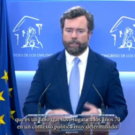 Espinosa de los Monteros, sobre la posible derogación del derecho al aborto en EEUU: "El fallo puede que se haya revertido porque estamos en un contexto político muy distinto"