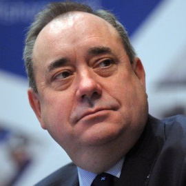 Imagen de archivo de Alez Salmond. AFP