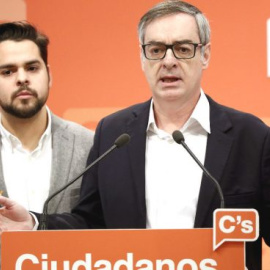 El secretario general de Ciudadanos, José Manuel Villegas, y el diputado Fernando de Páramo, en una imagen de archivo. / EFE