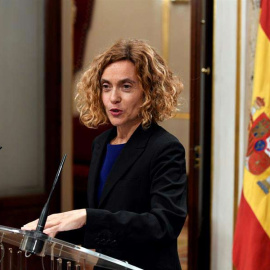 La presidenta del Congreso, Meritxell Batet. (VÍCTOR LERENA | EFE)