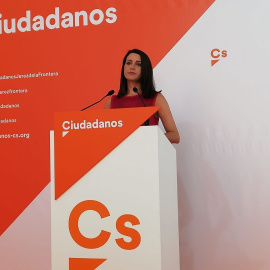 La líder de Ciudadanos en Cataluña, Inés Arrimadas. EUROPA PRESS