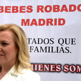 Inés Madrigal, presidenta de la Asociación de Bebés Robados de Murcia. AFP/Dominique Faget