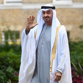 Mohammed bin Zayed Al Nahyan en una fotografía de archivo