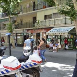 Dos policías locales de Alcorcón. EFE/Archivo